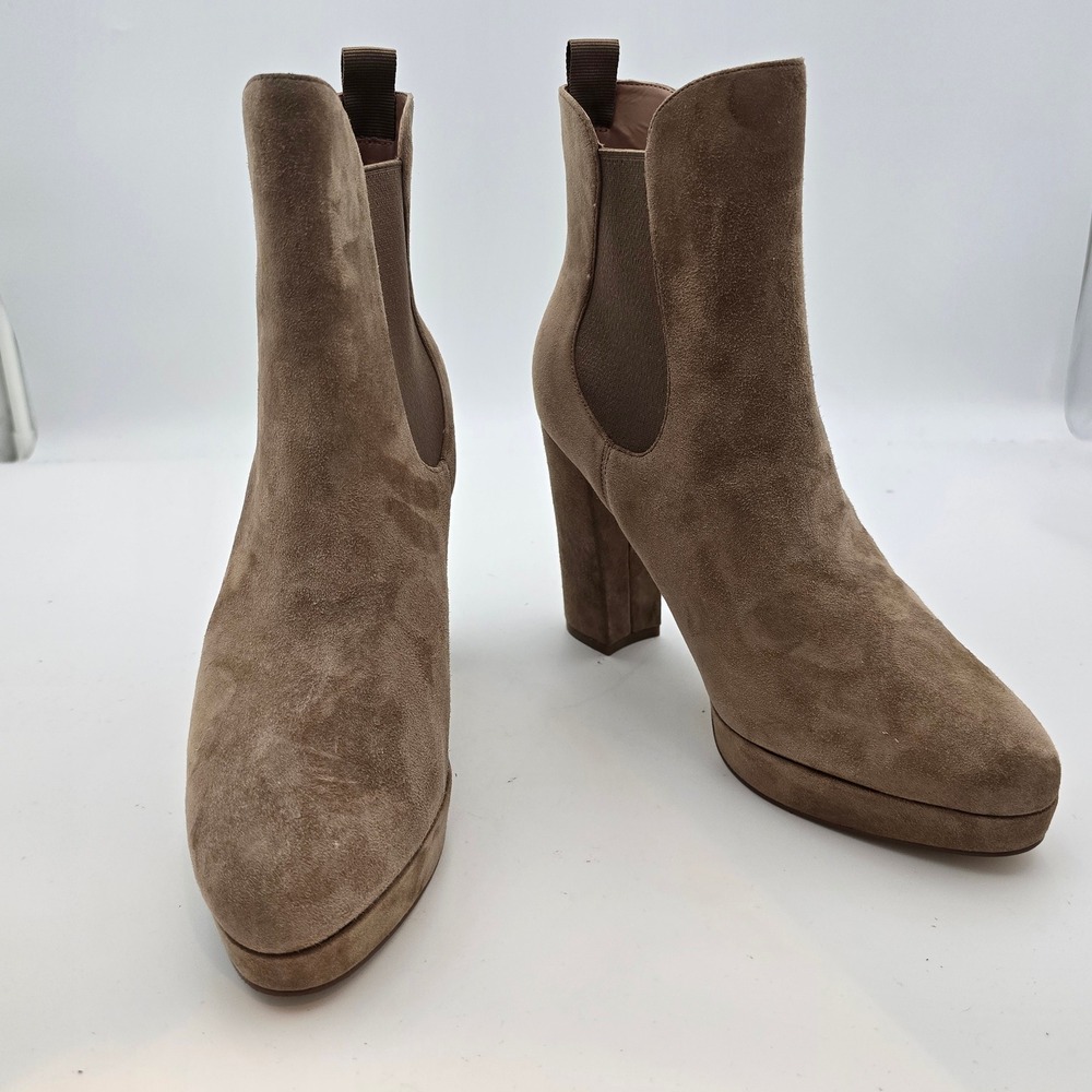 Cole Haan Women's‎ Grand Ambition Suede Platform Heel Ankle Booties Women's 10.5